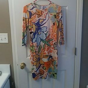 colorful mini dress